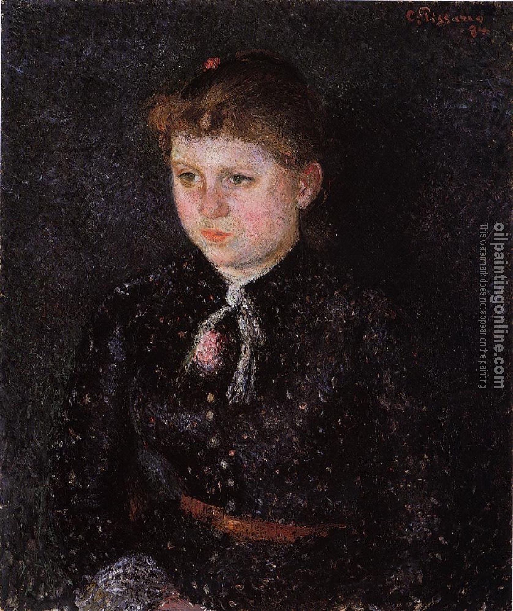 Pissarro, Camille - Portrait of Nini